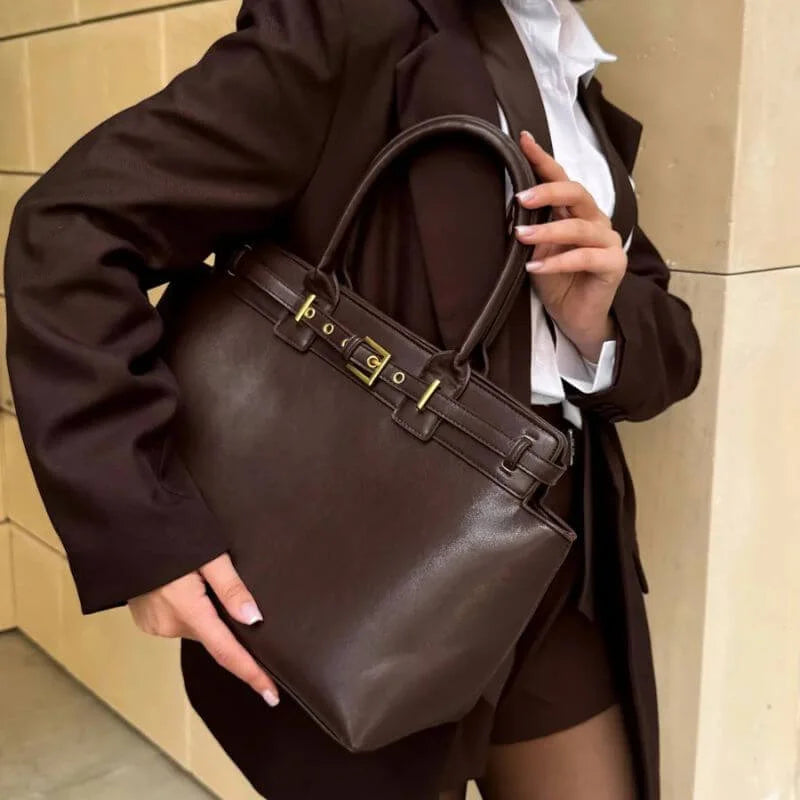 Bolsa Tote Modelo Celina Cafe