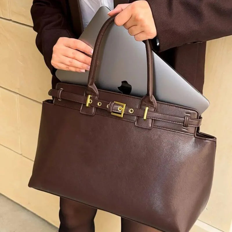 Bolsa Tote Modelo Celina Cafe