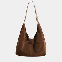 Bolsa feminina de camurça Belmont Marquise com design sofisticado