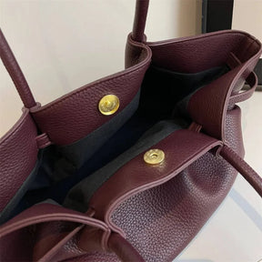 BOLSA SHOPPER DE COURO