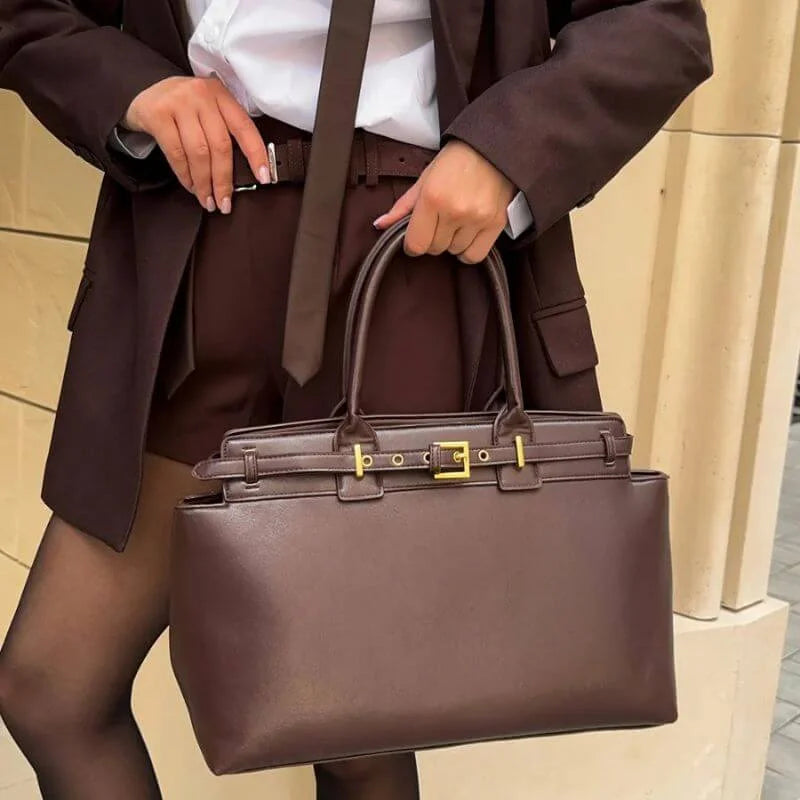 Bolsa Tote Modelo Celina Cafe