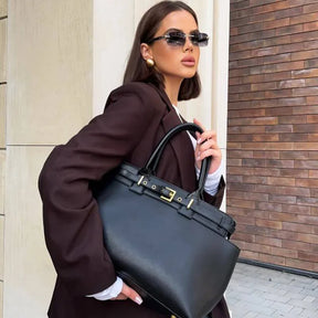 Bolsa Tote Modelo Celina Preta