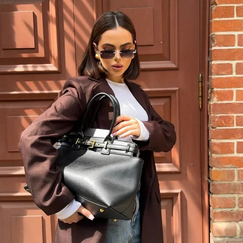 Bolsa Tote Modelo Celina Preta