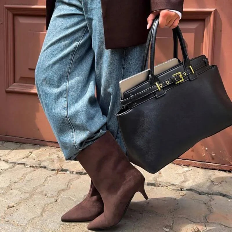 Bolsa Tote Modelo Celina Preta