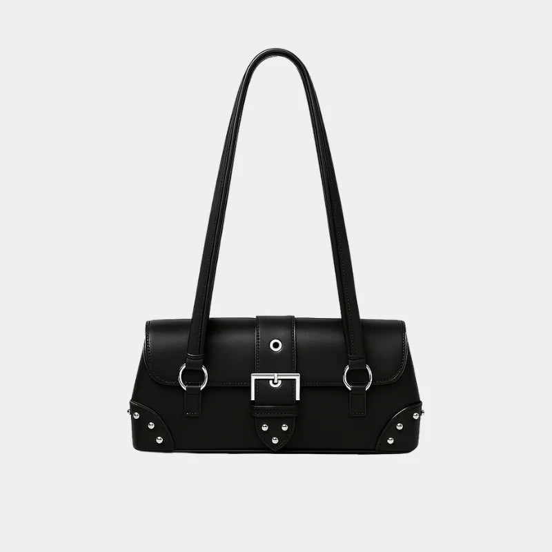 Bolsa Baguete Boho Punk com Studs - Jade