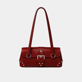 Bolsa Baguete Boho Punk com Studs - Jade