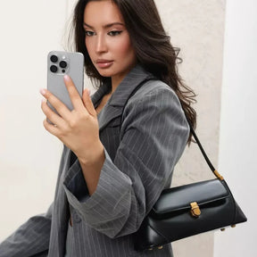 Bolsa Baguete - Florença Preta