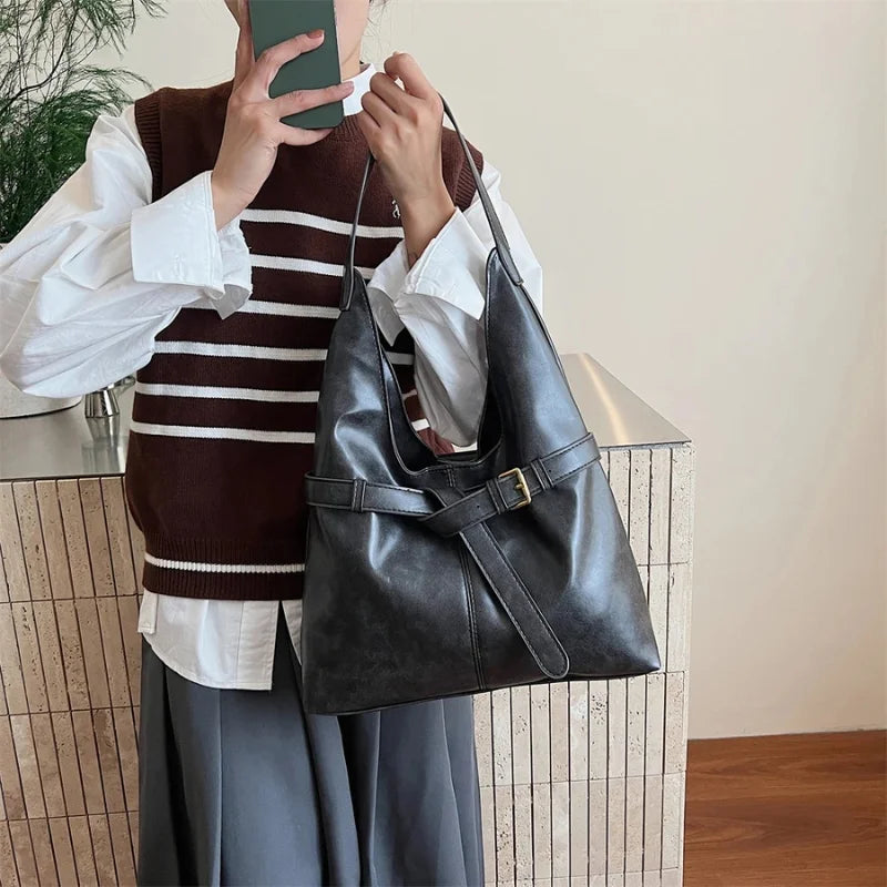 Bolsa Tote de Couro - Ravena